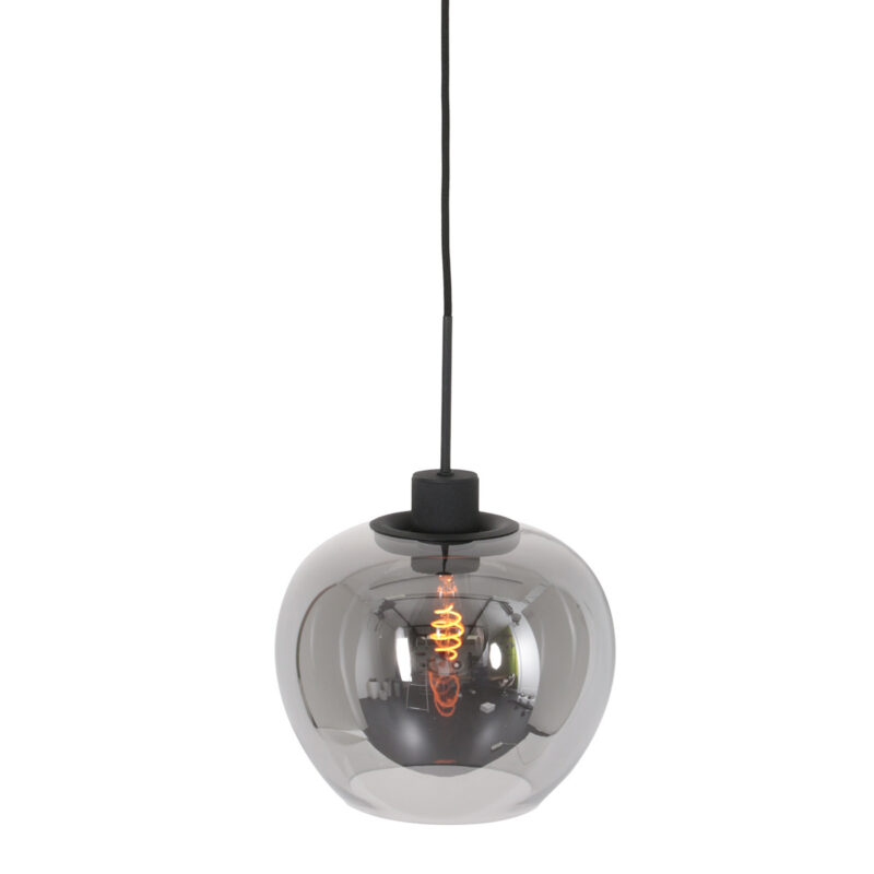 steinhauer-hanglamp-lotus-transparant-glassmokeglas-ø25cm-e27-1897zw-1