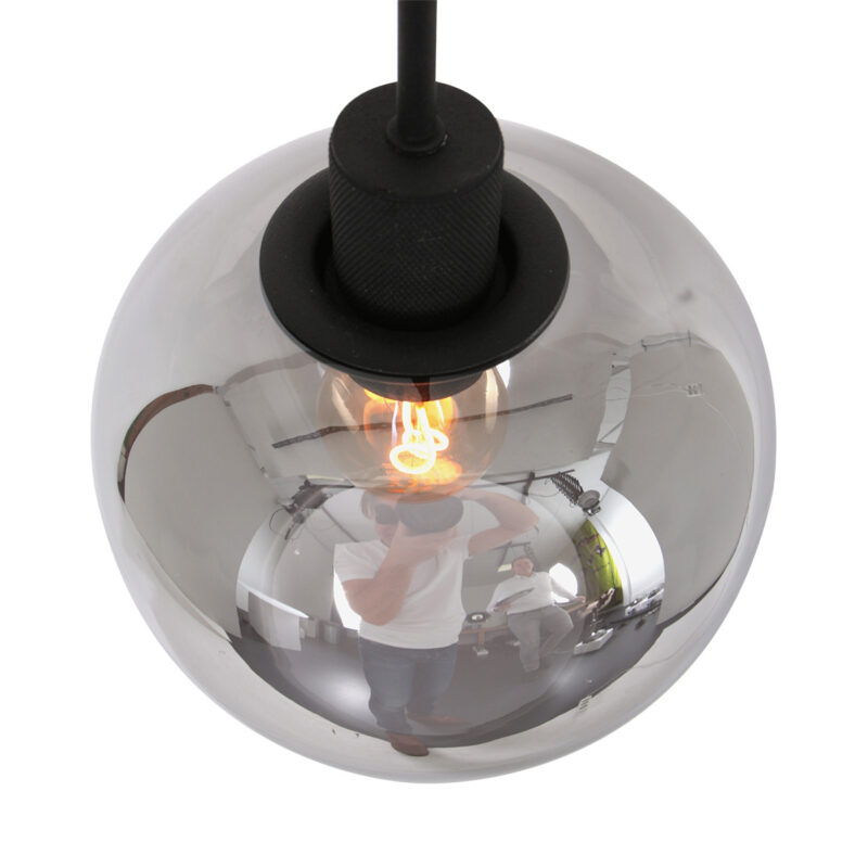 steinhauer-hanglamp-lotus-zwart-glassmokeglas-groteeettafellamp-e27-1898zw--10