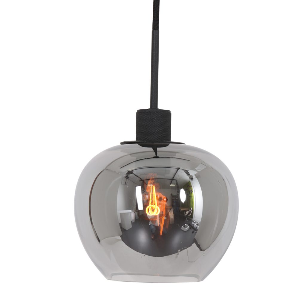 moderne-smoking-hanglamp-hanglamp-steinhauer-lotus-smokeglas-en-zwart-1898zw-2