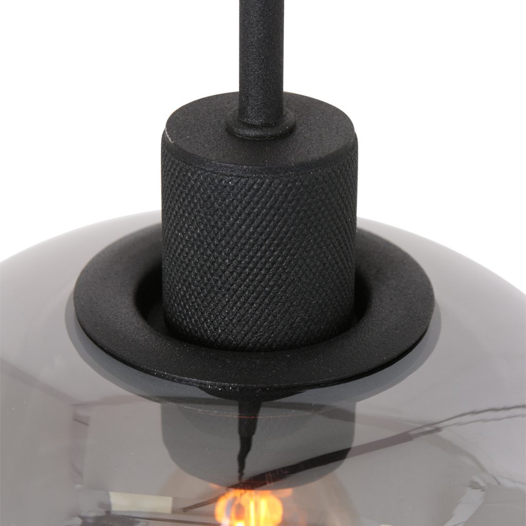moderne-smoking-hanglamp-hanglamp-steinhauer-lotus-smokeglas-en-zwart-1898zw-3