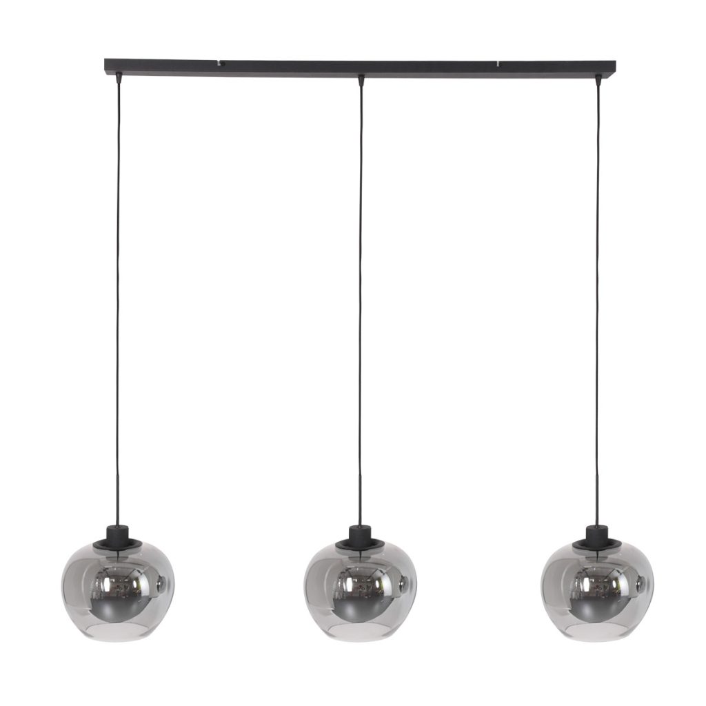 moderne-smoking-hanglamp-hanglamp-steinhauer-lotus-smokeglas-en-zwart-1898zw-8
