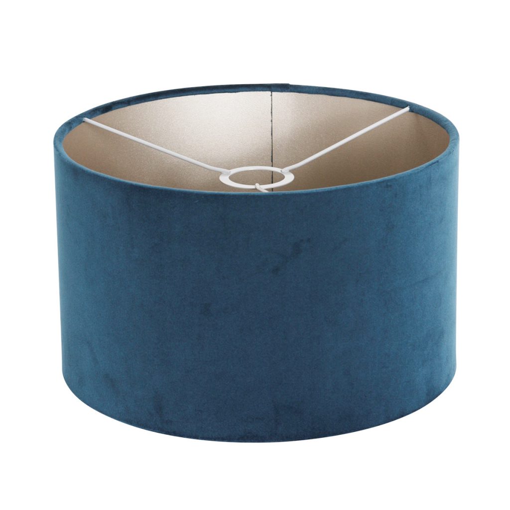 Moderne staande lamp met donkerblauwe kap Steinhauer Linstrom - Afbeelding 5