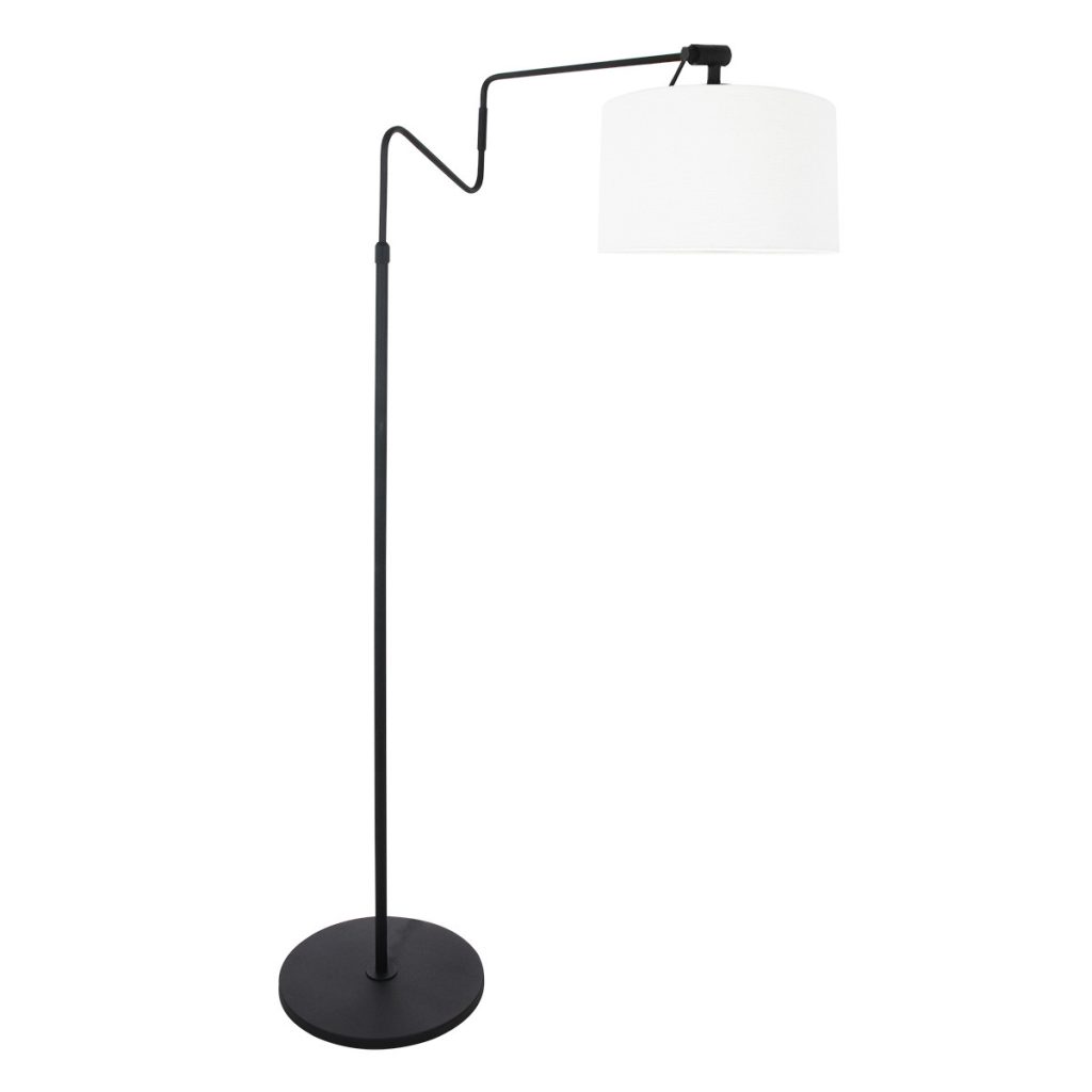 moderne-staande-lamp-met-lichte-kap-vloerlamp-steinhauer-linstrom-wit-en-zwart-3728zw