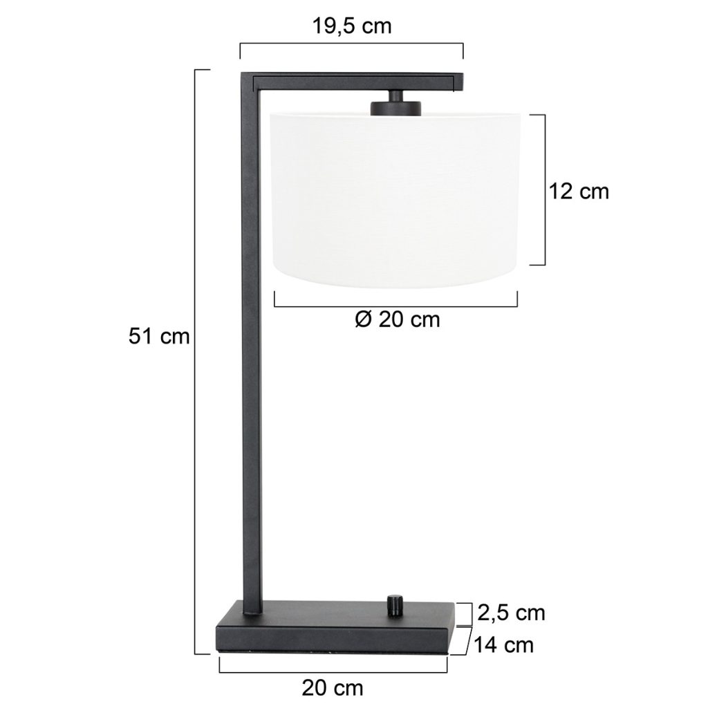 moderne-tafellamp-met-witte-kap-steinhauer-stang-7118zw-5