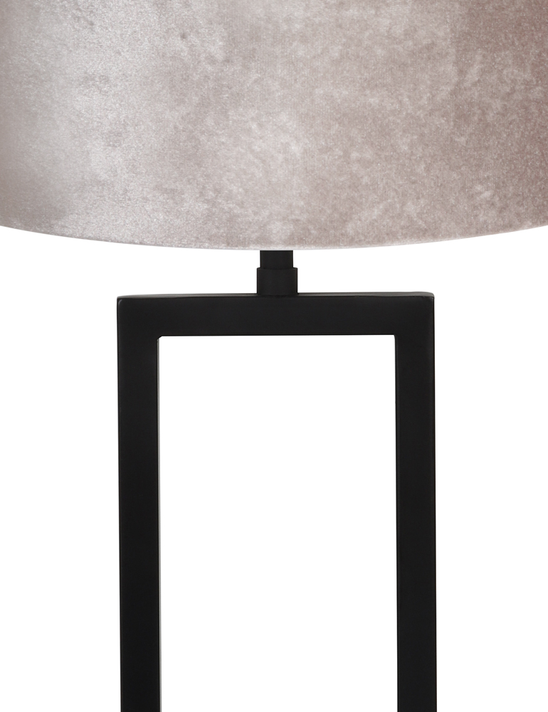 moderne-tafellamp-met-zilveren-kap-light-living-shiva-zwart-7088zw-2