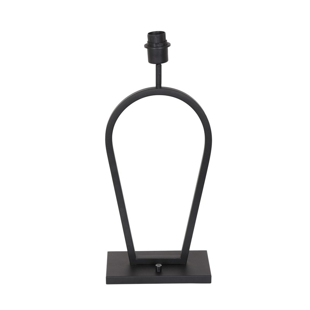 Trendy zwarte metalen tafellamp Steinhauer Stang - Afbeelding 2