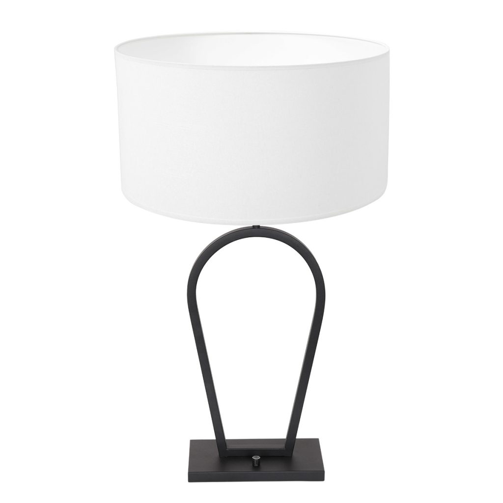 moderne-tafellamp-tafellamp-steinhauer-stang-wit-en-zwart-3504zw