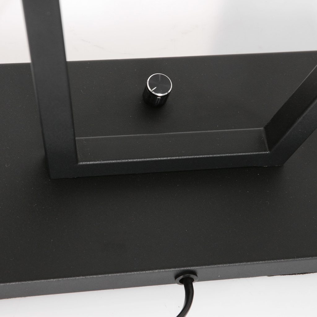 Trendy zwarte metalen tafellamp Steinhauer Stang - Afbeelding 13