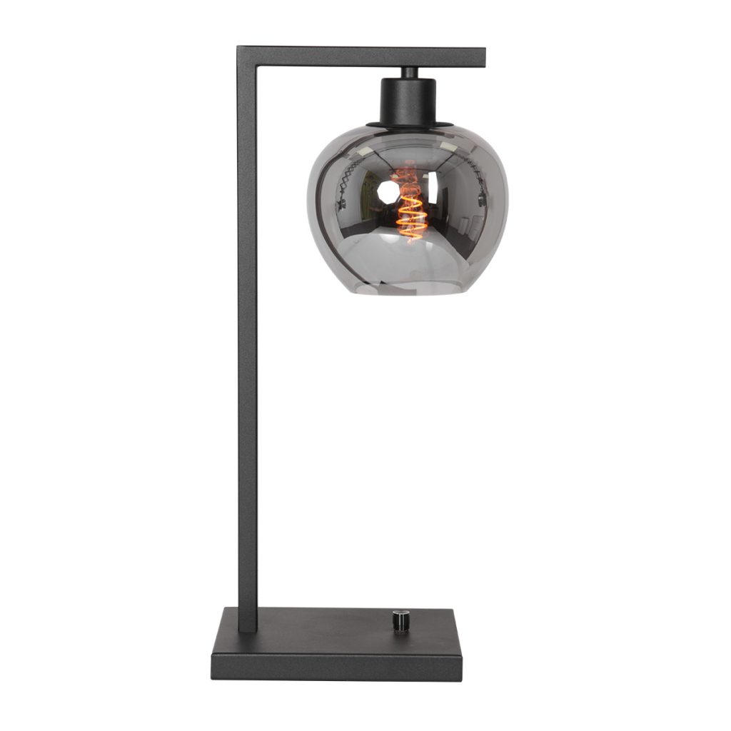 moderne-tafellamp-zwart-steinhauer-lotus-3651zw-14