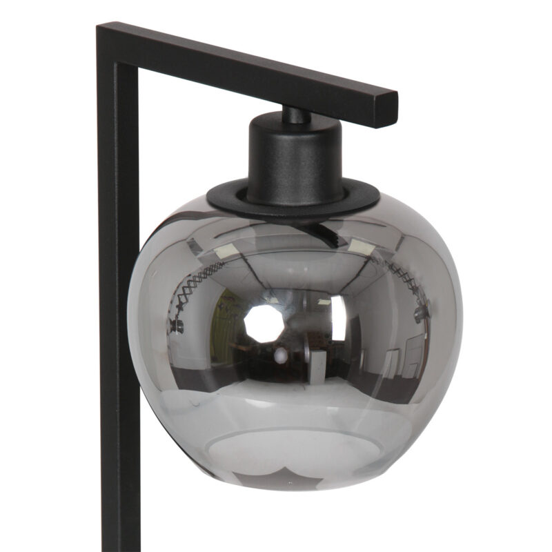steinhauer-tafellamp-lotus-zwart-glasmetaalsmokeglas-kleurglas-lamp-e27-3651zw-1