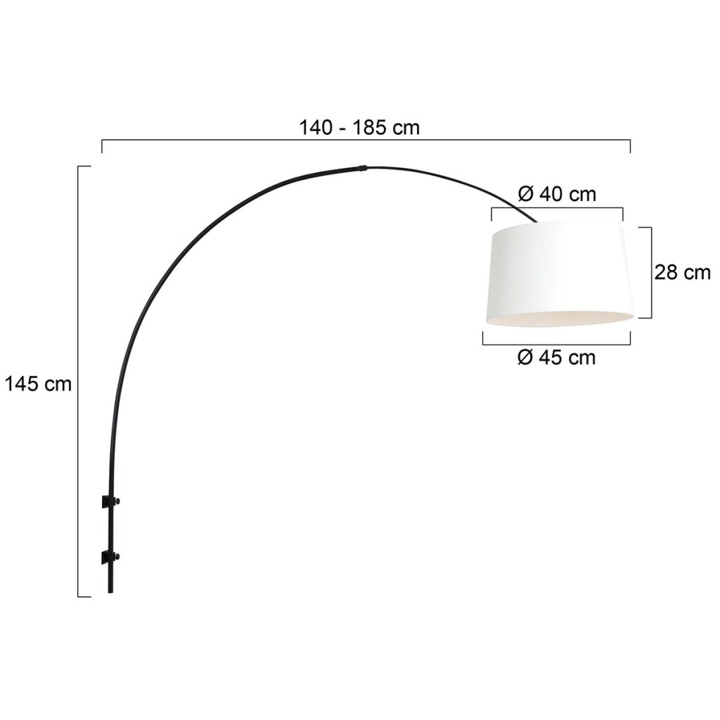 Moderne verstelbare wandlamp Steinhauer Sparkled light - Afbeelding 6