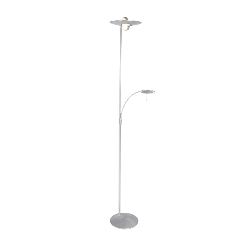 Moderne vloerlamp met leesarm Steinhauer Zenith led - Afbeelding 2