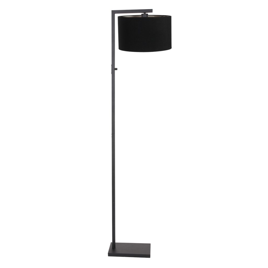 moderne-vloerlamp-met-zwarte-kap-steinhauer-stang-7196zw-1