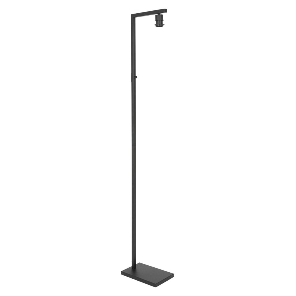 Moderne vloerlamp met zwarte kap Steinhauer Stang - Afbeelding 3