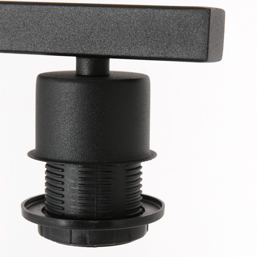 Moderne vloerlamp met zwarte kap Steinhauer Stang - Afbeelding 4