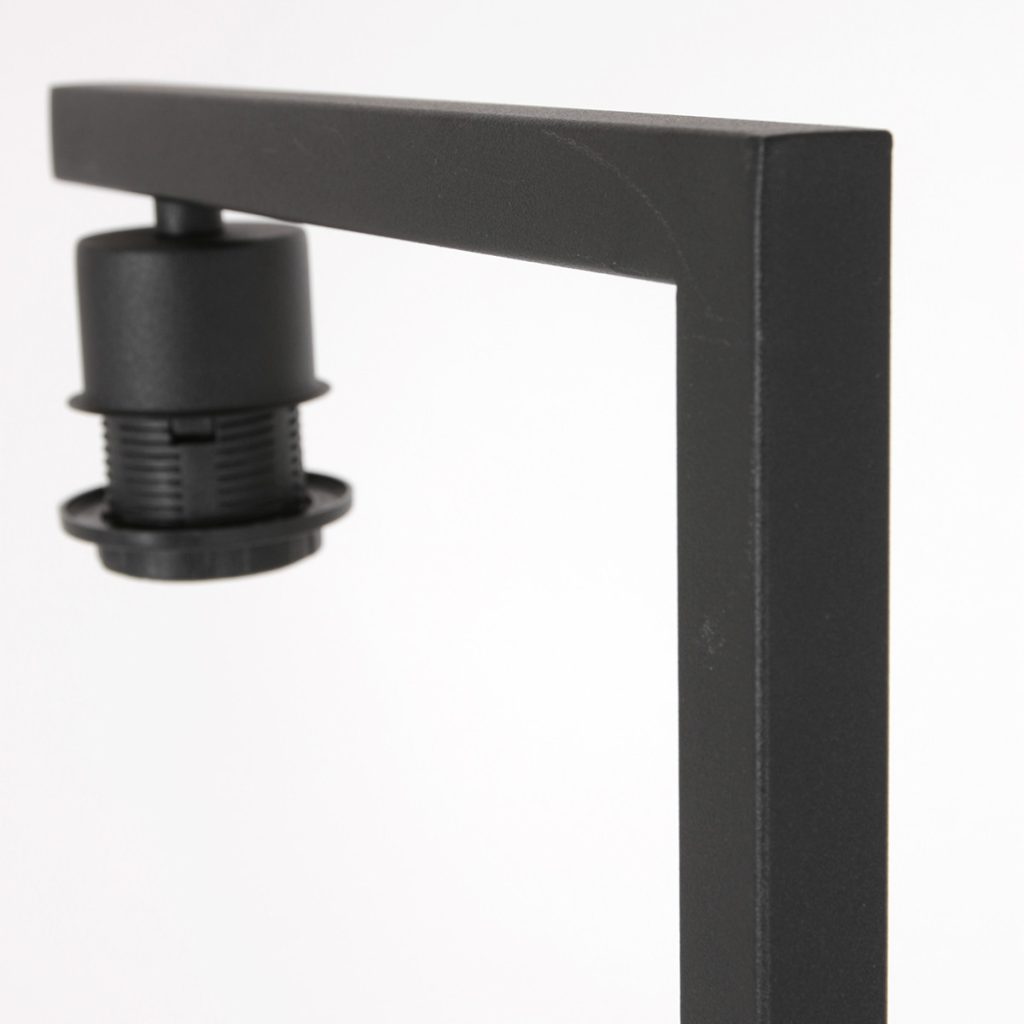 Moderne vloerlamp met zwarte kap Steinhauer Stang - Afbeelding 9