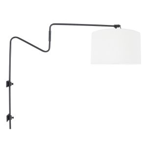 moderne-wandlamp-met-witte-kap-wandlamp-steinhauer-linstrom-wit-en-zwart-3724zw