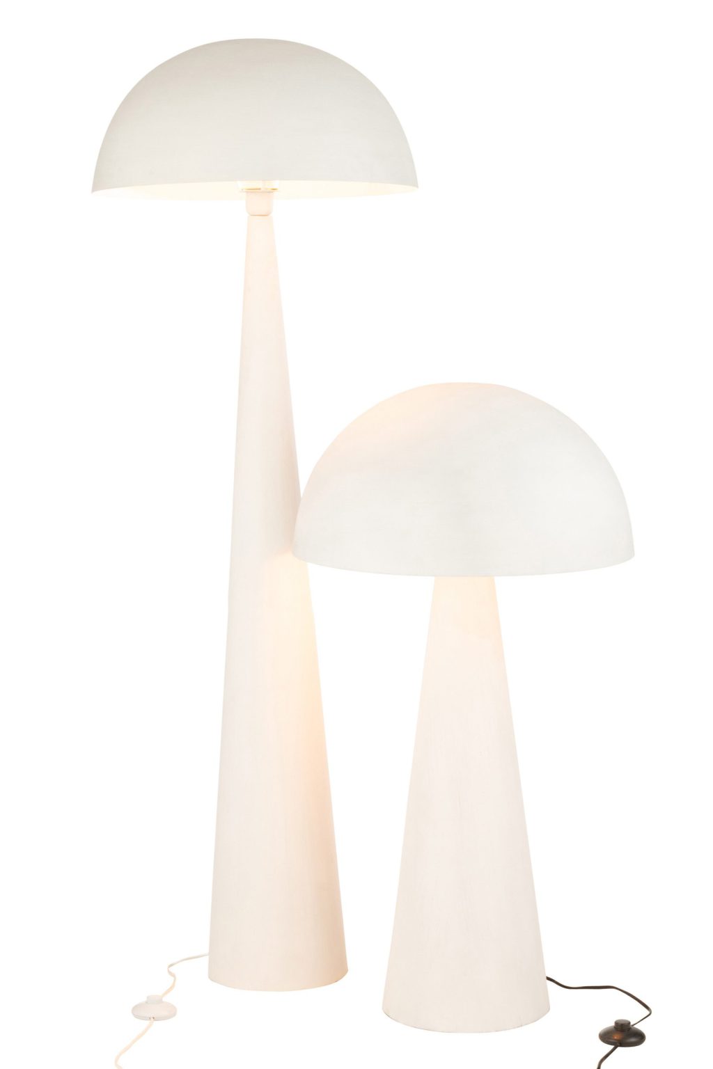 Moderne witte paddenstoel vloerlamp Jolipa Mushroom - Afbeelding 4