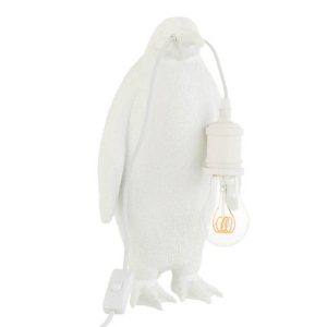 moderne-witte-pinguïn-tafellamp-jolipa-penguin-poly-37840