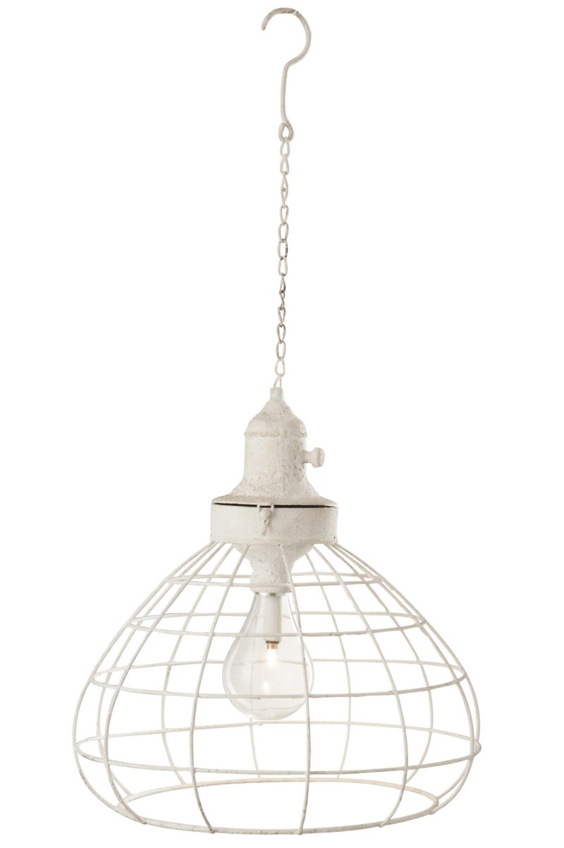 Moderne witte scheepslamp hanglamp Jolipa Kyra - Afbeelding 3