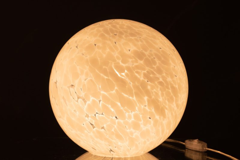 Moderne witte tafellamp bol Jolipa Dany - Afbeelding 4