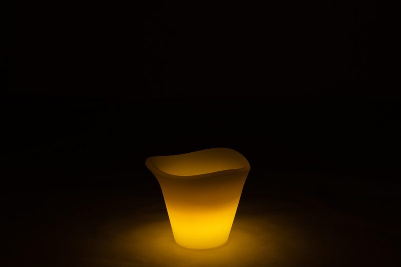 Moderne witte tafellamp melkglas Jolipa Ice bucket - Afbeelding 6