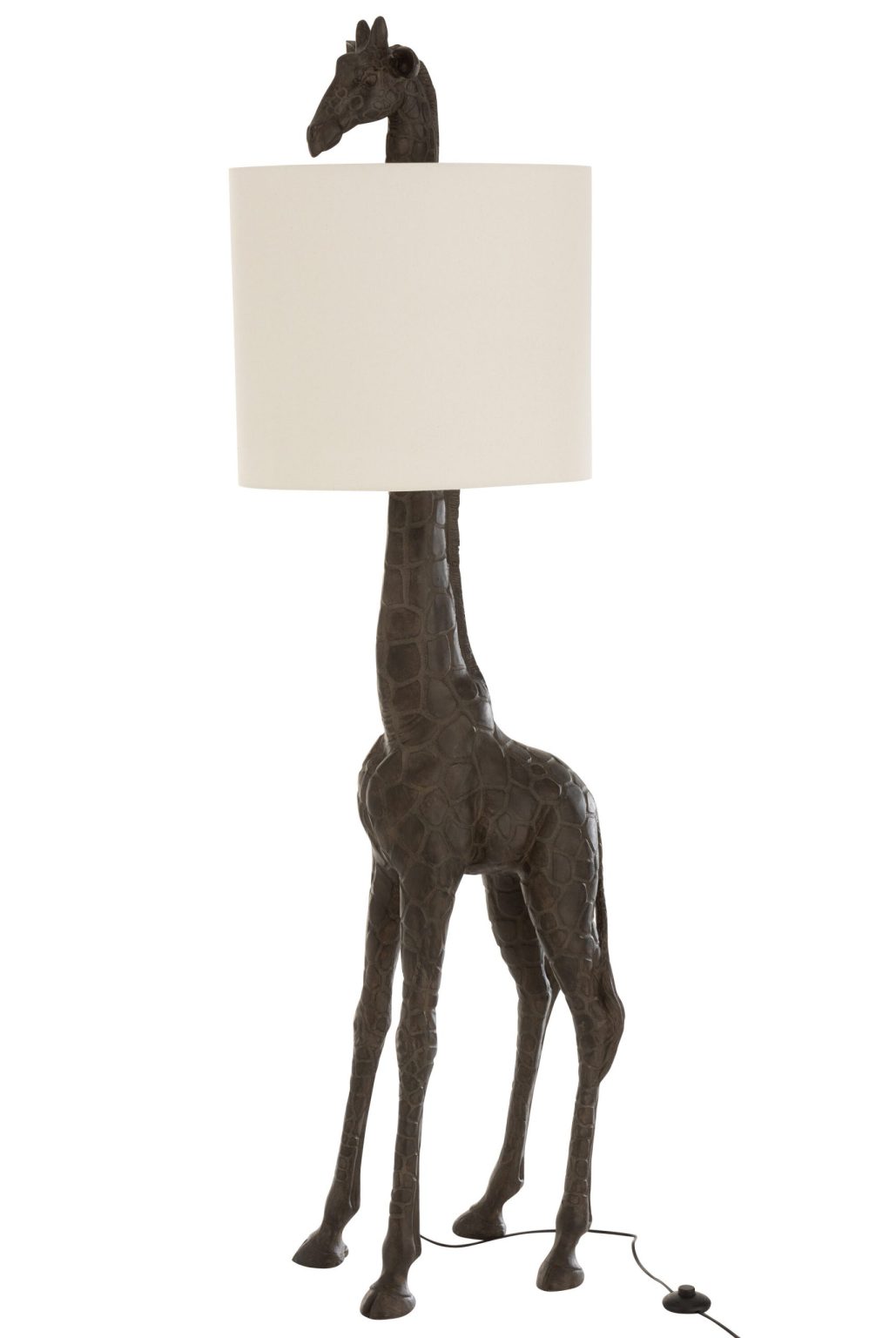 Landelijke vloerlamp giraf met kap Jolipa Giraffe - Afbeelding 2