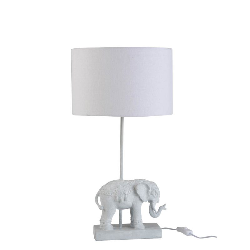 jolipa-tafellamp-elephantpoly-wit-porselein-dierenlamp-e27-2114-1