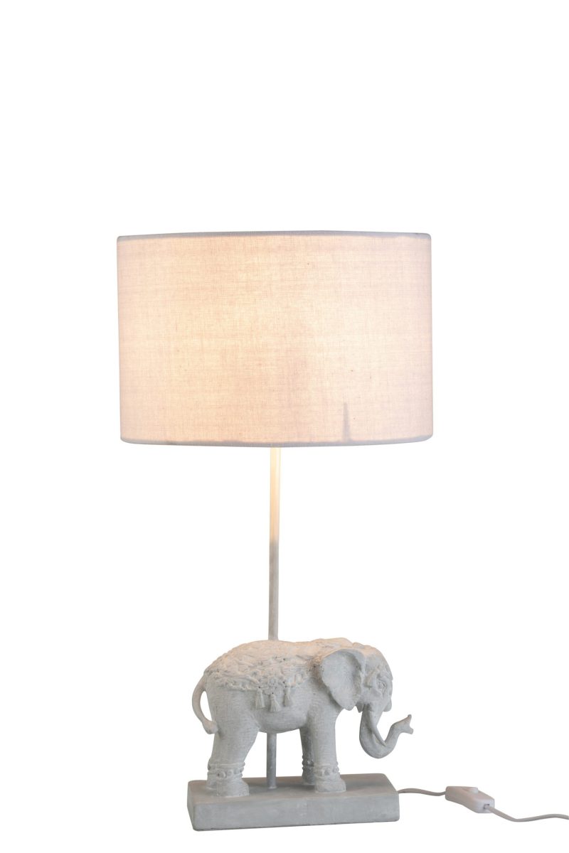 jolipa-tafellamp-elephantpoly-wit-porselein-dierenlamp-e27-2114-1