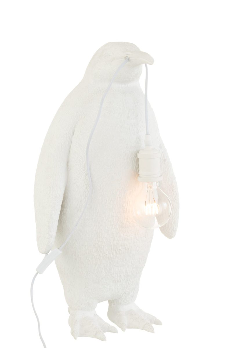 Moderne witte tafellamp pinguïn Jolipa Penguin poly - Afbeelding 4
