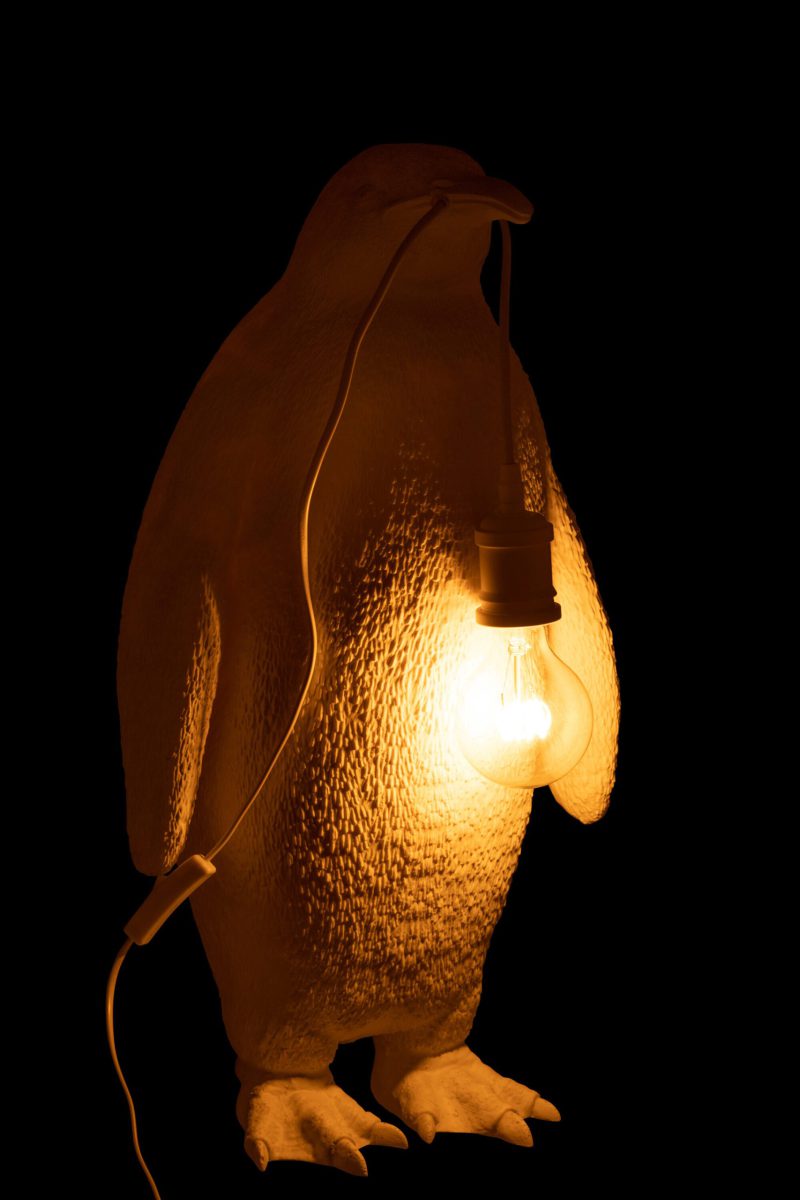 Moderne witte tafellamp pinguïn Jolipa Penguin poly - Afbeelding 5