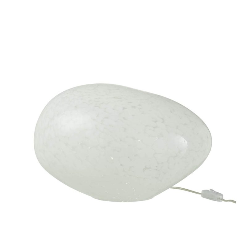 Moderne witte tafellamp steenvorm Jolipa Dany - Afbeelding 2