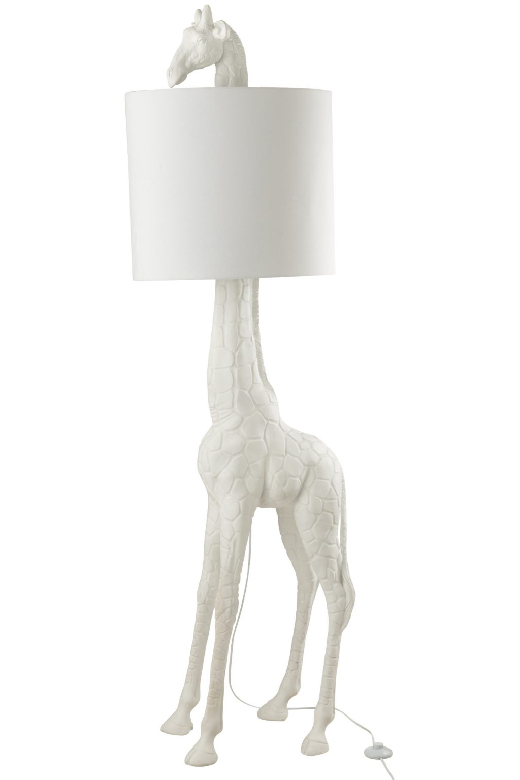 Moderne witte vloerlamp giraf Jolipa Giraffe - Afbeelding 2
