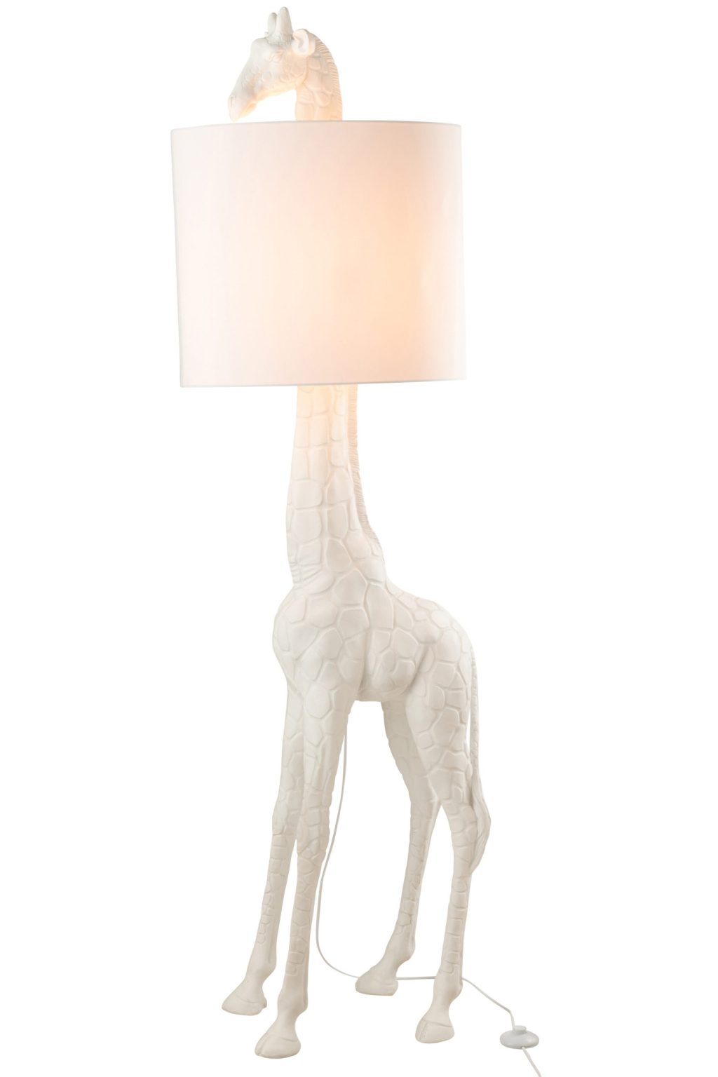 Moderne witte vloerlamp giraf Jolipa Giraffe - Afbeelding 3