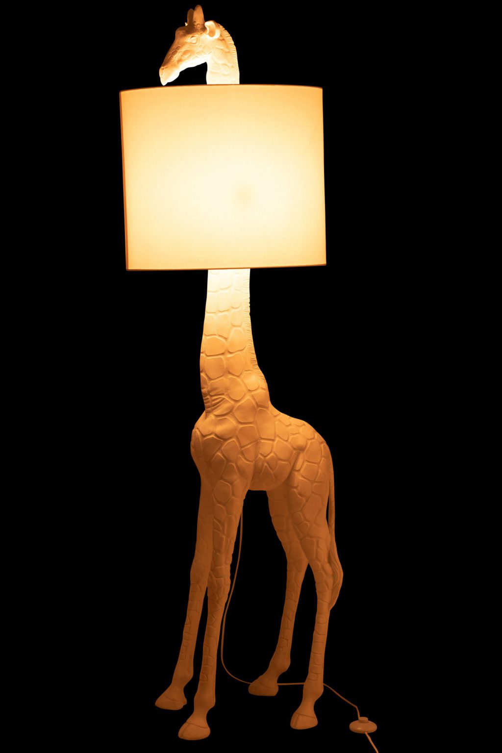 Moderne witte vloerlamp giraf Jolipa Giraffe - Afbeelding 4
