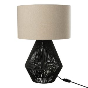 moderne-zwart-met-beige-tafellamp-jolipa-string-31414
