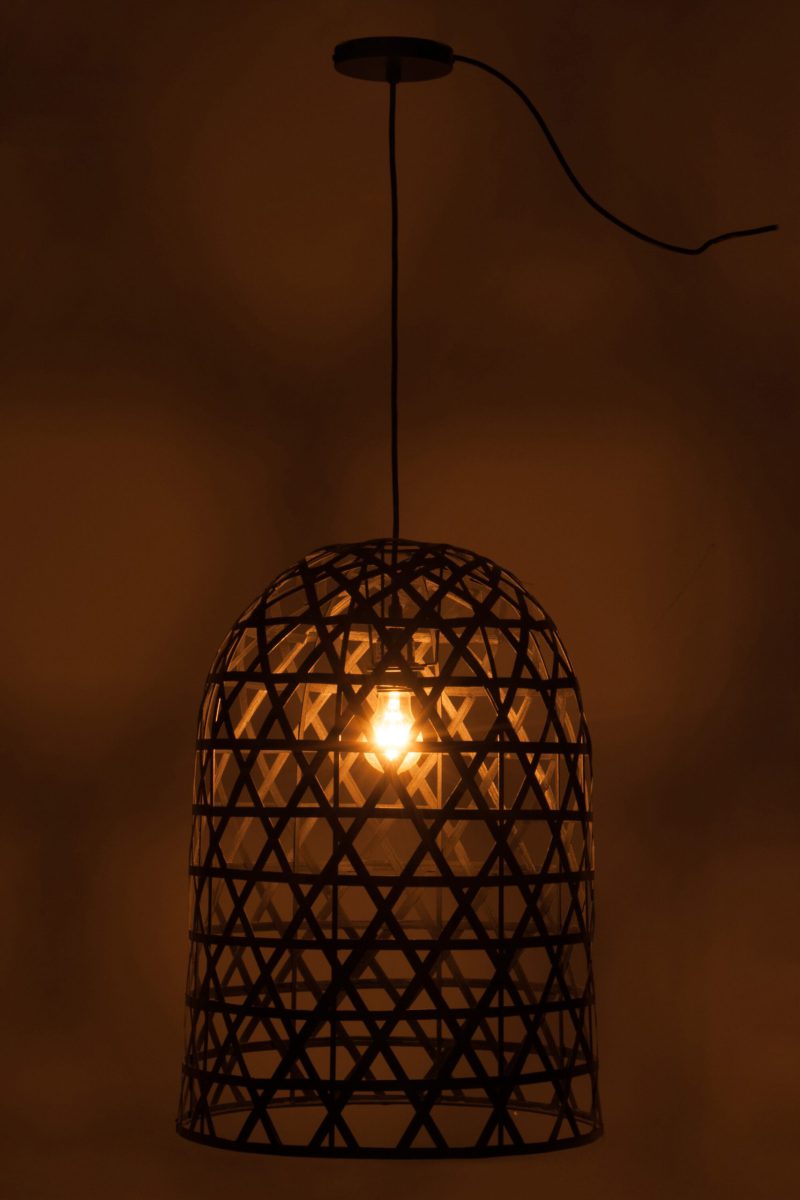 Moderne zwart metalen hanglamp Jolipa Joe - Afbeelding 4