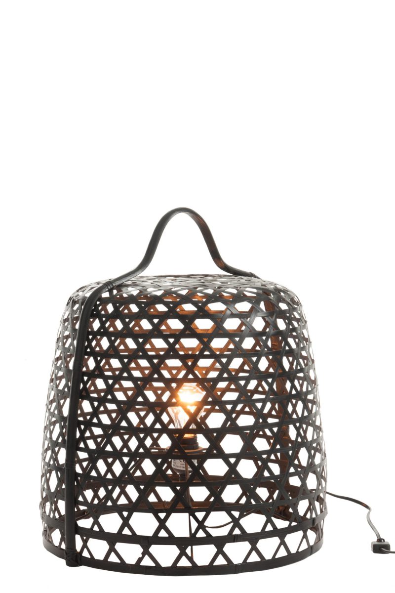 Moderne zwart metalen tafellamp Jolipa Fred - Afbeelding 3