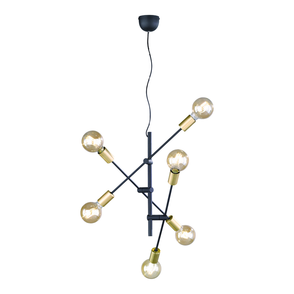moderne-zwarte-hanglamp-met-goud-cross-306700632