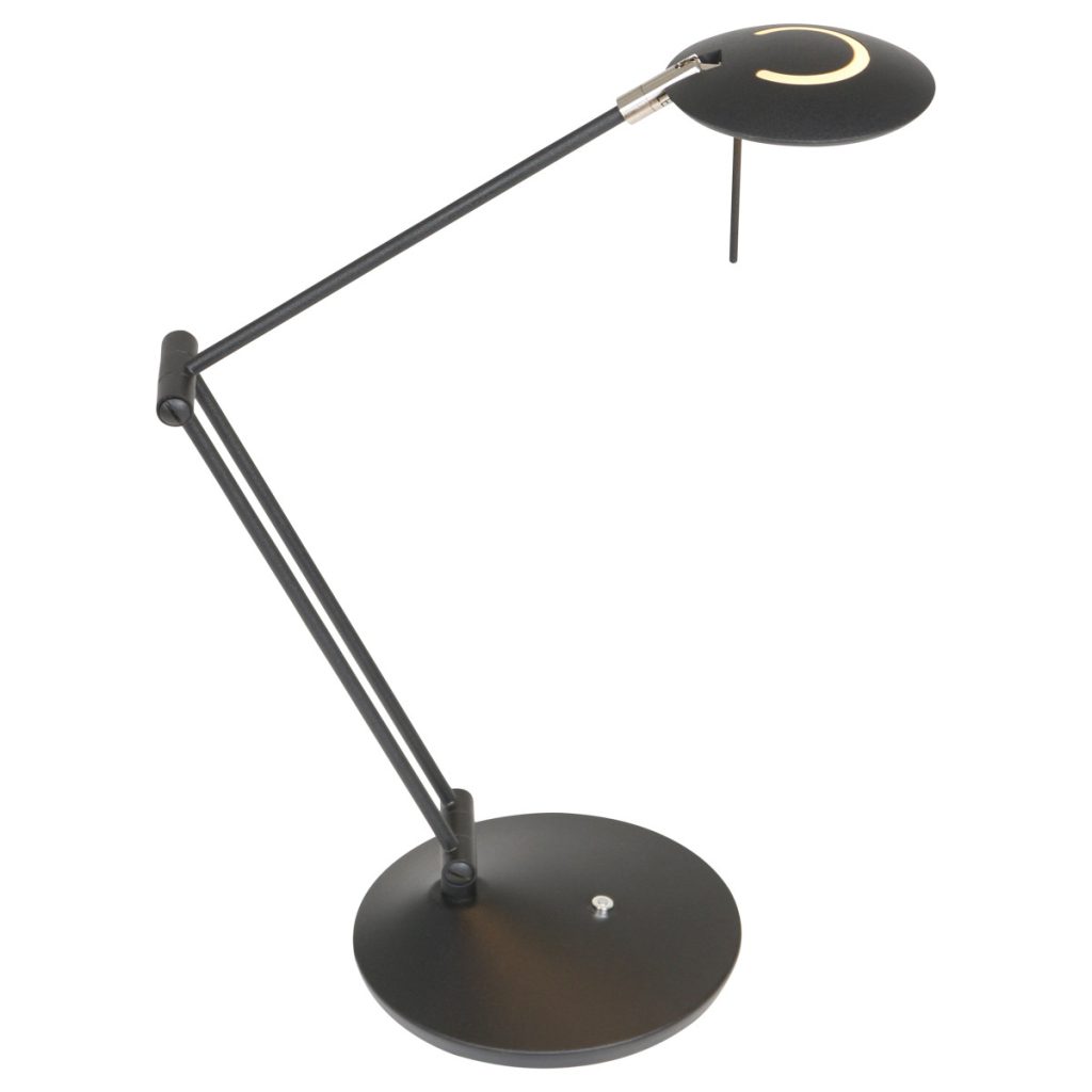 Moderne zwarte LED bureaulamp Steinhauer Zodiac led - Afbeelding 2
