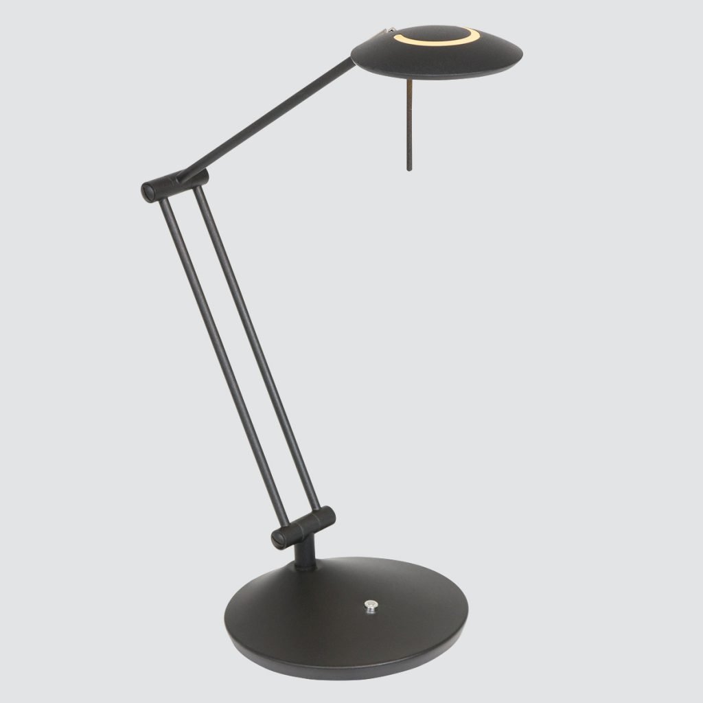 Moderne zwarte LED bureaulamp Steinhauer Zodiac led - Afbeelding 18