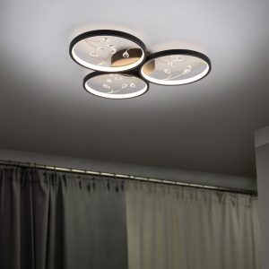 ceiling lighting, modern chandeliers, white ceiling