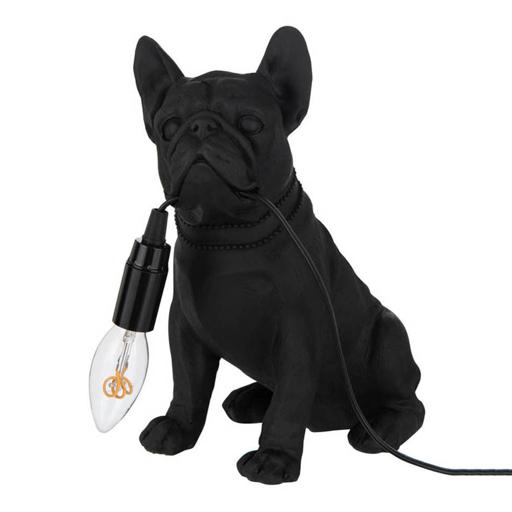 moderne-zwarte-tafellamp-hond-jolipa-bulldog-poly-32509