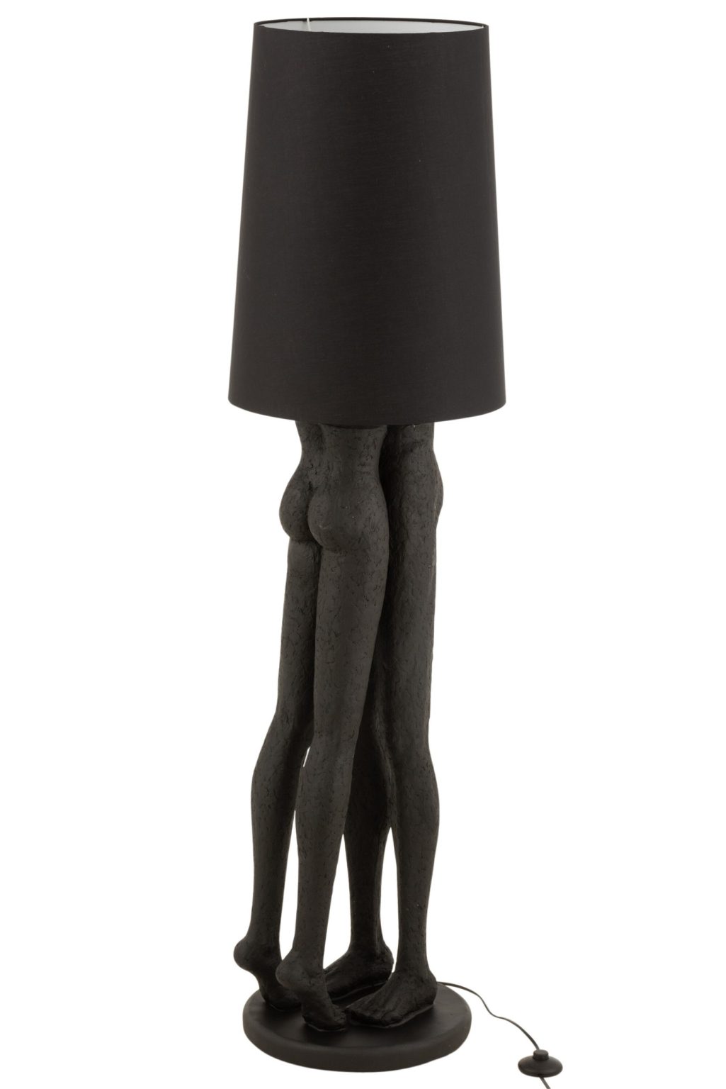 jolipa-tafellamp-couple-zwart-polyester-designlamp-e27-16010-1