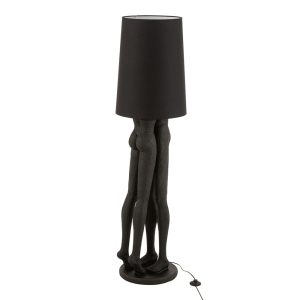 jolipa-tafellamp-couple-zwart-polyester-designlamp-e27-16010-010