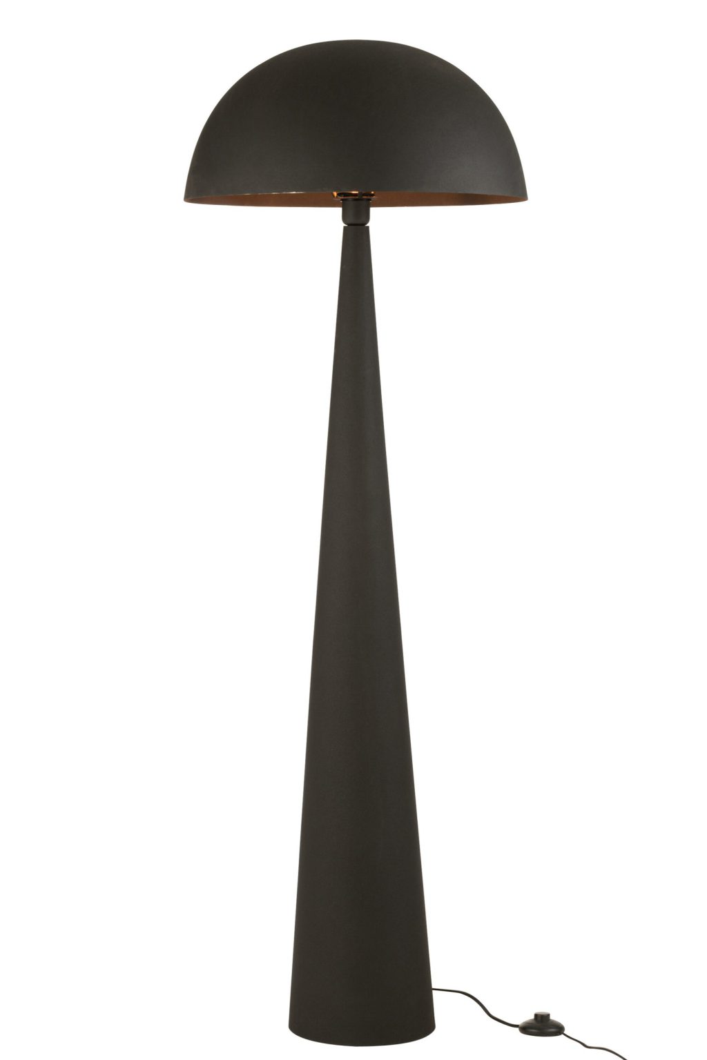 moderne-zwarte-vloerlamp-bolle-kap-jolipa-mushroom-33158-2