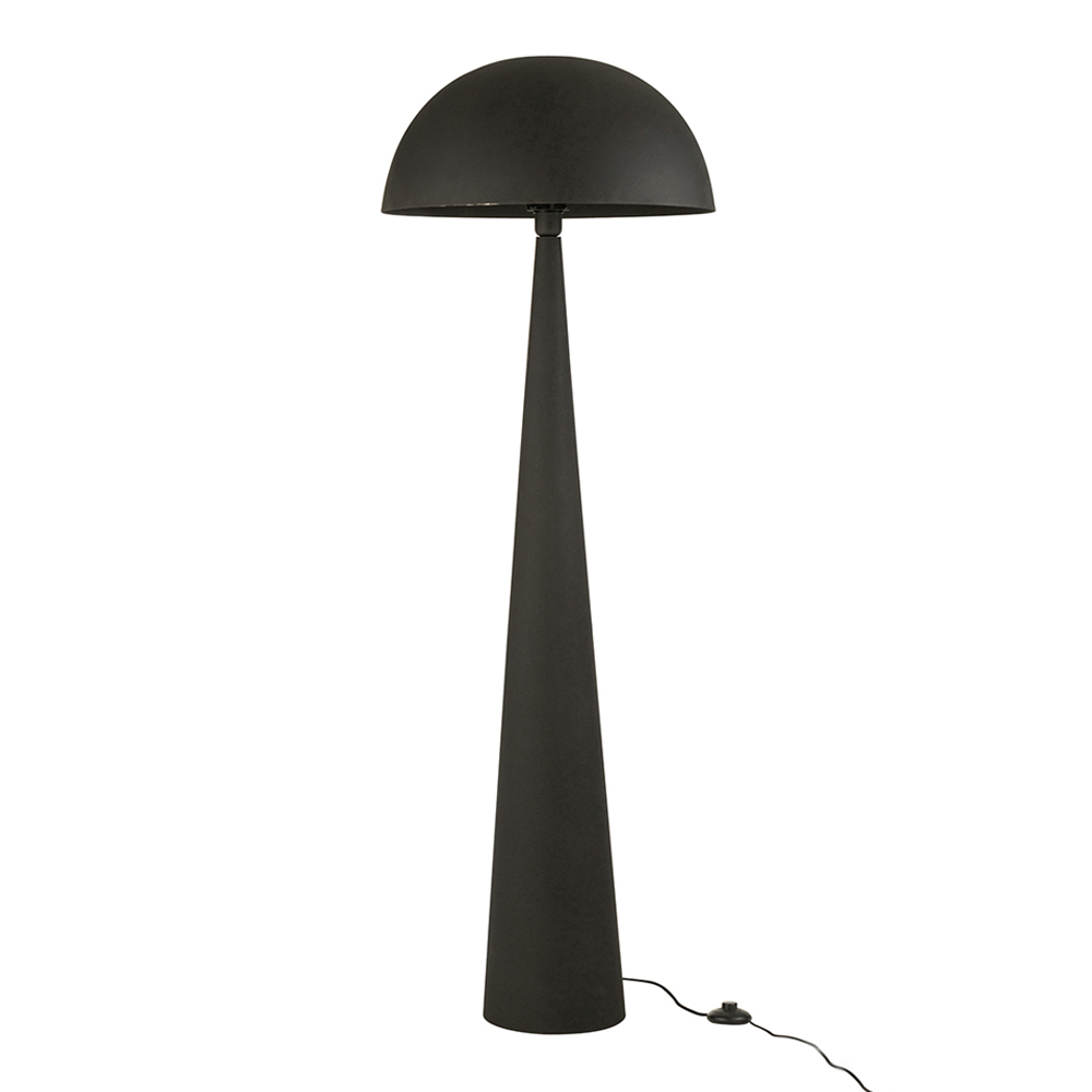 moderne-zwarte-vloerlamp-bolle-kap-jolipa-mushroom-33158