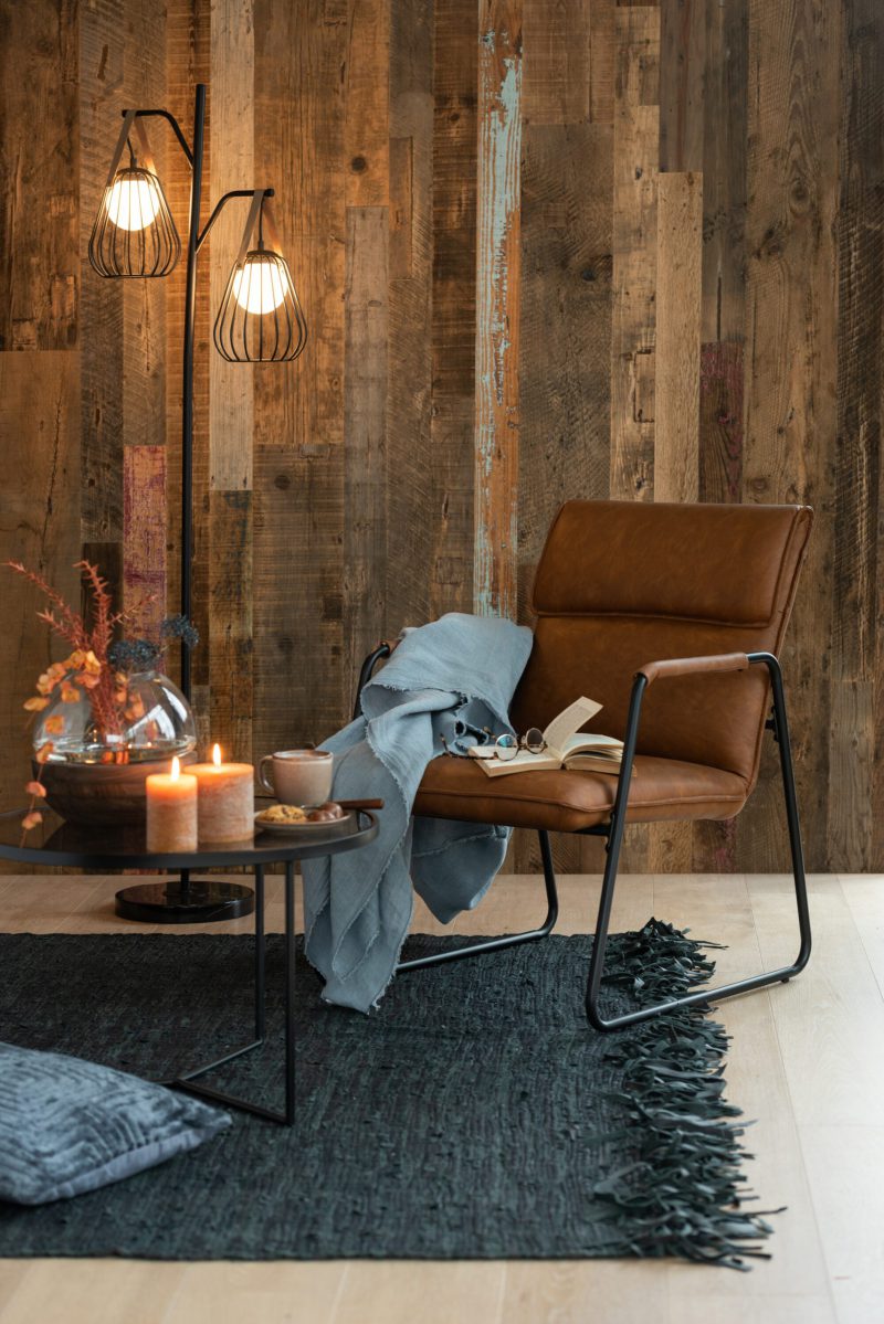 Moderne zwarte vloerlamp lantaarn Jolipa Ignes - Afbeelding 3