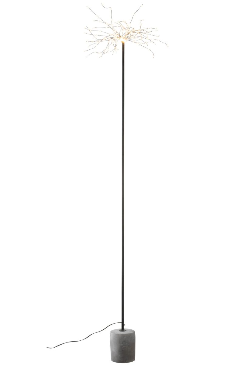Moderne zwarte vloerlamp meerdere lichtpunten Jolipa Mason - Afbeelding 3