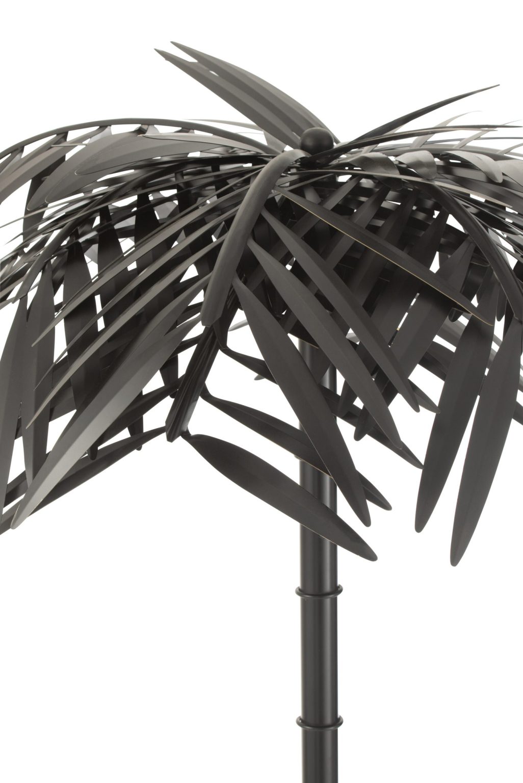 Moderne zwarte vloerlamp palmboom Jolipa Standing leaf - Afbeelding 5
